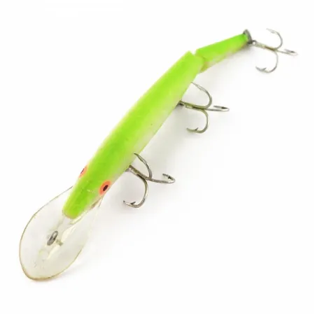 Vintage Rebel Floater F12 Jointed Glow, 1/3oz Glow (Glow in Dark) fishing lure #24149