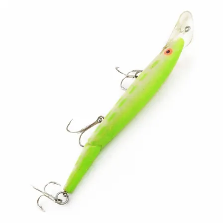 Vintage Rebel Floater F12 Jointed Glow, 1/3oz Glow (Glow in Dark) fishing lure #24149