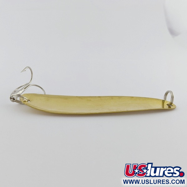 Vintage   Hicks Tackle, 2/5oz gold fishing spoon #24150