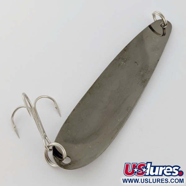 Vintage   Hicks Tackle, 2/5oz black fishing spoon #24151