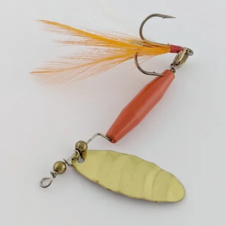 Vintage Worth #301, 1/3oz red/black/gold spinning lure #24152