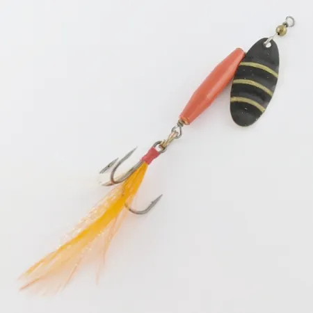 Vintage Worth #301, 1/3oz red/black/gold spinning lure #24152