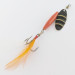 Vintage   Worth #301, 1/3oz red/black/gold spinning lure #24152