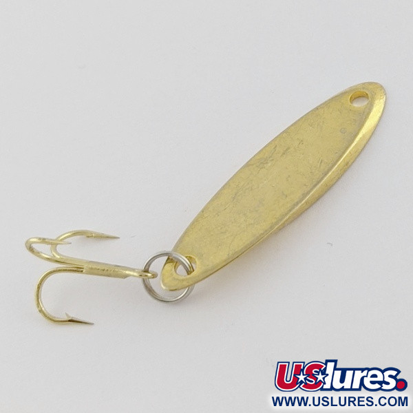 Vintage  Acme Kastmaster, 1/8oz gold fishing spoon #24154