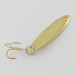 Vintage  Acme Kastmaster, 1/8oz gold fishing spoon #24154