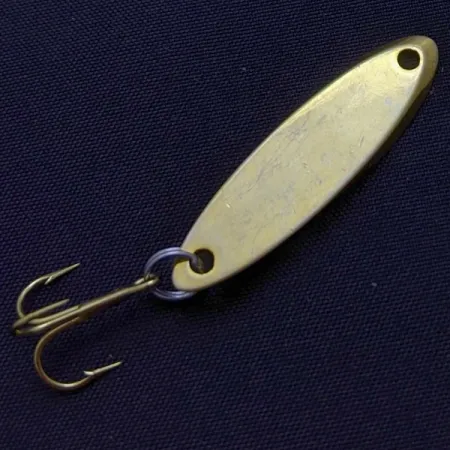 Vintage Acme Kastmaster, 1/8oz gold fishing spoon #24154