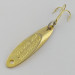 Vintage  Acme Kastmaster, 1/8oz gold fishing spoon #24154