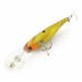 Vintage   Rebel Double Deep Shad, 3/16oz brown/yellow fishing lure #24155