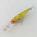 Vintage   Rebel Double Deep Shad, 3/16oz brown/yellow fishing lure #24155
