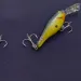 Vintage   Rebel Double Deep Shad, 3/16oz brown/yellow fishing lure #24155