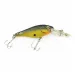 Vintage   Rebel Double Deep Shad, 3/16oz brown/yellow fishing lure #24155