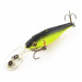 Vintage   Rebel Double Deep Shad, 3/16oz Chartreuse fishing lure #24156