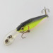 Vintage   Rebel Double Deep Shad, 3/16oz Chartreuse fishing lure #24156