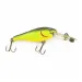 Vintage   Rebel Double Deep Shad, 3/16oz Chartreuse fishing lure #24156