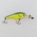 Vintage   Rebel Double Deep Shad, 3/16oz Chartreuse fishing lure #24156