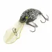 Vintage   Luhr Jensen Hot Lips Express, 2/5oz Black glitter fishing lure #24157