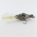 Vintage   Luhr Jensen Hot Lips Express, 2/5oz Black glitter fishing lure #24157