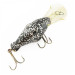 Vintage   Luhr Jensen Hot Lips Express, 2/5oz Black glitter fishing lure #24157