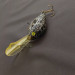 Vintage   Luhr Jensen Hot Lips Express, 2/5oz Black glitter fishing lure #24157