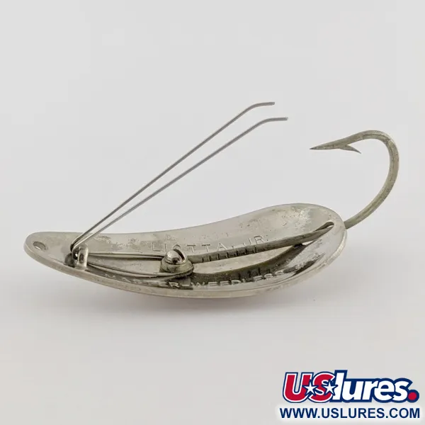 Vintage   Master Weedless Lotta Junior, 2/5oz silver fishing spoon #24158