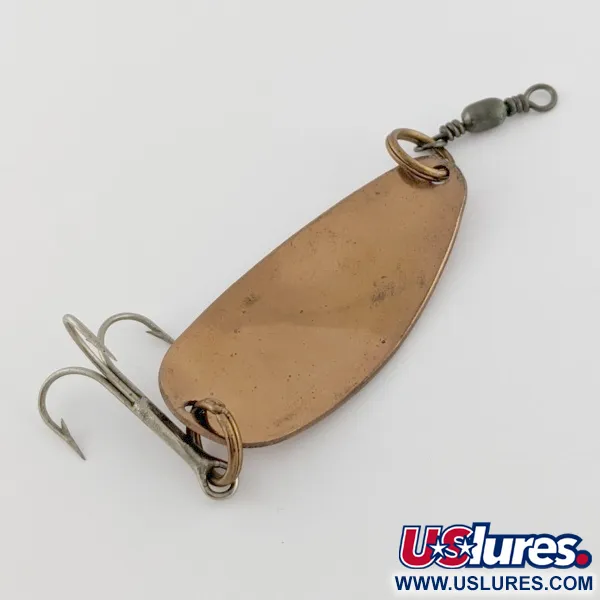 Vintage   M&amp;M 66 Vanetten, 1/2oz copper fishing spoon #24159