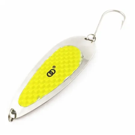 Vintage  GRASSL’S DOUBLE OO BAYFIELD BRUTE, 1oz nickel fishing spoon #24160