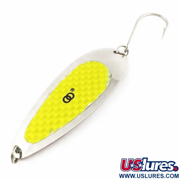 Vintage    GRASSL’S DOUBLE OO BAYFIELD BRUTE, 1oz nickel fishing spoon #24160