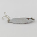 Vintage    Herter's Swiss Spoon (Japan), 1/4oz nickel/red eyes fishing spoon #24161
