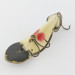 Vintage   Buck Perry spoonplug, 1/4oz Black/White fishing spoon #24162