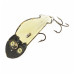 Vintage   Buck Perry spoonplug, 1/4oz Black/White fishing spoon #24162