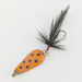 Vintage   Weller Gypsy King Deluxe, 1/16oz Nickel/red/black fishing spoon #24165