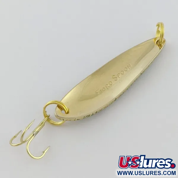 Vintage   Acme Fiord Spoon, 1/4oz Frog fishing spoon #24166