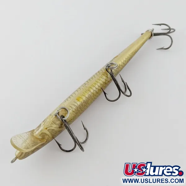 Vintage   Rebel Floater F12, 1/3oz Naturalized Baby Bass fishing lure #24167