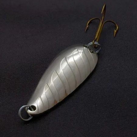Vintage Abu Garcia  Garcia Sierra Spoon, 2/5oz Silver fishing spoon #24169
