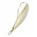 Vintage   Johnson Silver Minnow Weedless, 3/4oz gold fishing spoon #24171