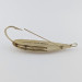 Vintage   Johnson Silver Minnow Weedless, 3/4oz gold fishing spoon #24171