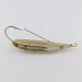 Vintage   Johnson Silver Minnow Weedless, 3/4oz gold fishing spoon #24171