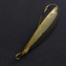 Vintage   Johnson Silver Minnow Weedless, 3/4oz gold fishing spoon #24171