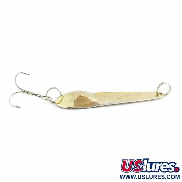 Vintage   James Aitken Haver, 2/5oz gold fishing spoon #24172