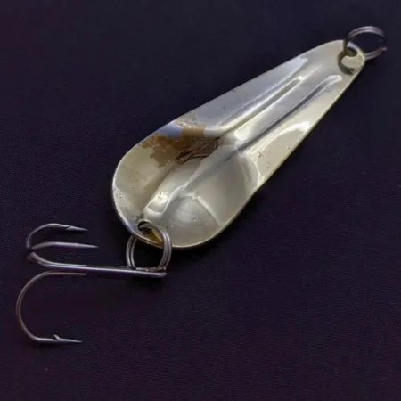 Vintage James Aitken Haver, 2/5oz gold fishing spoon #24172