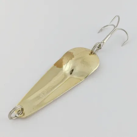 Vintage James Aitken Haver, 2/5oz gold fishing spoon #24172