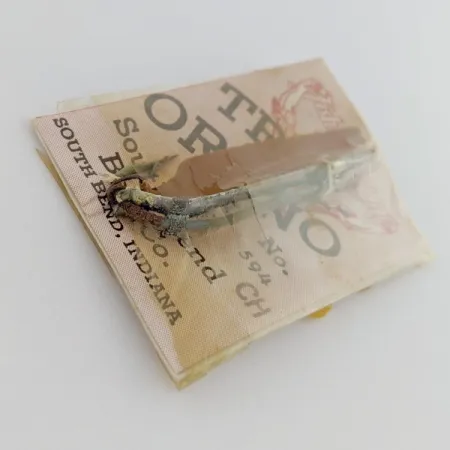 South Bend Trix-Oreno 594, 1/16oz silver/red fishing spoon #24177