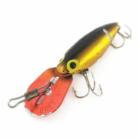 Vintage Storm Hot'N'Tot Thin Fin, 1/4oz Gold fishing lure #24178
