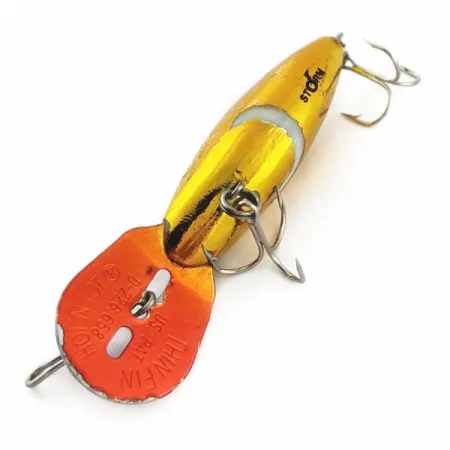 Vintage Storm Hot'N'Tot Thin Fin, 1/4oz Gold fishing lure #24178