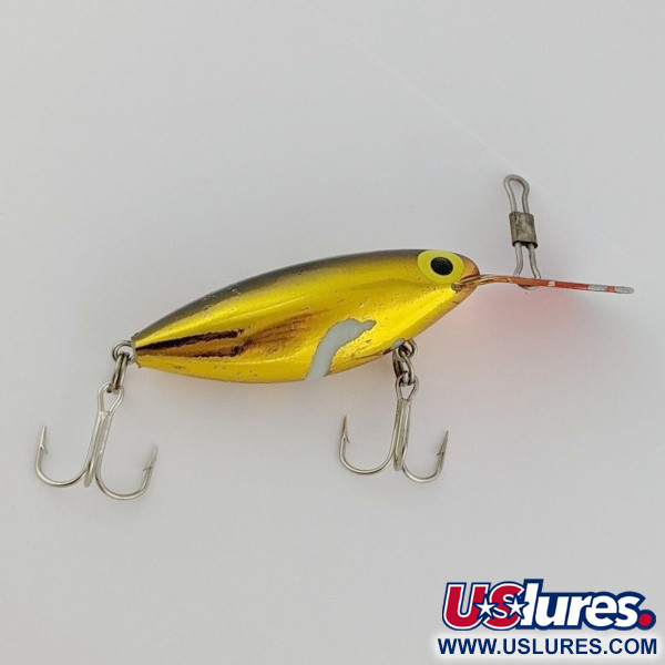 Vintage   Storm Hot'N'Tot Thin Fin, 1/4oz Gold fishing lure #24178