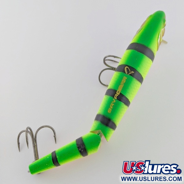 Vintage  Savage Gear Americas Savage Gear Butch Lure 160, 1 3/4oz Fire Tiger fishing lure #24179