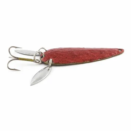 Vintage Marathon  Marathon, 3/5oz white/red fishing spoon #24180