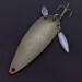 Vintage  Marathon Bait Company Marathon, 3/5oz white/red fishing spoon #24180
