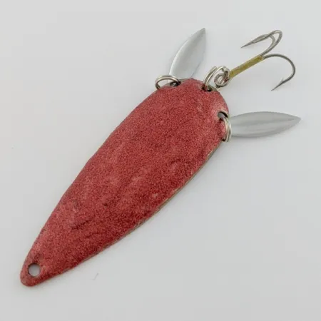 Vintage Marathon  Marathon, 3/5oz white/red fishing spoon #24180