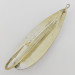 Vintage   Johnson Silver Minnow, 1oz silver/gold fishing spoon #24182